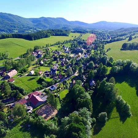 Pension Vzlet S Telocvicnou Lázně Libverda Exterior foto