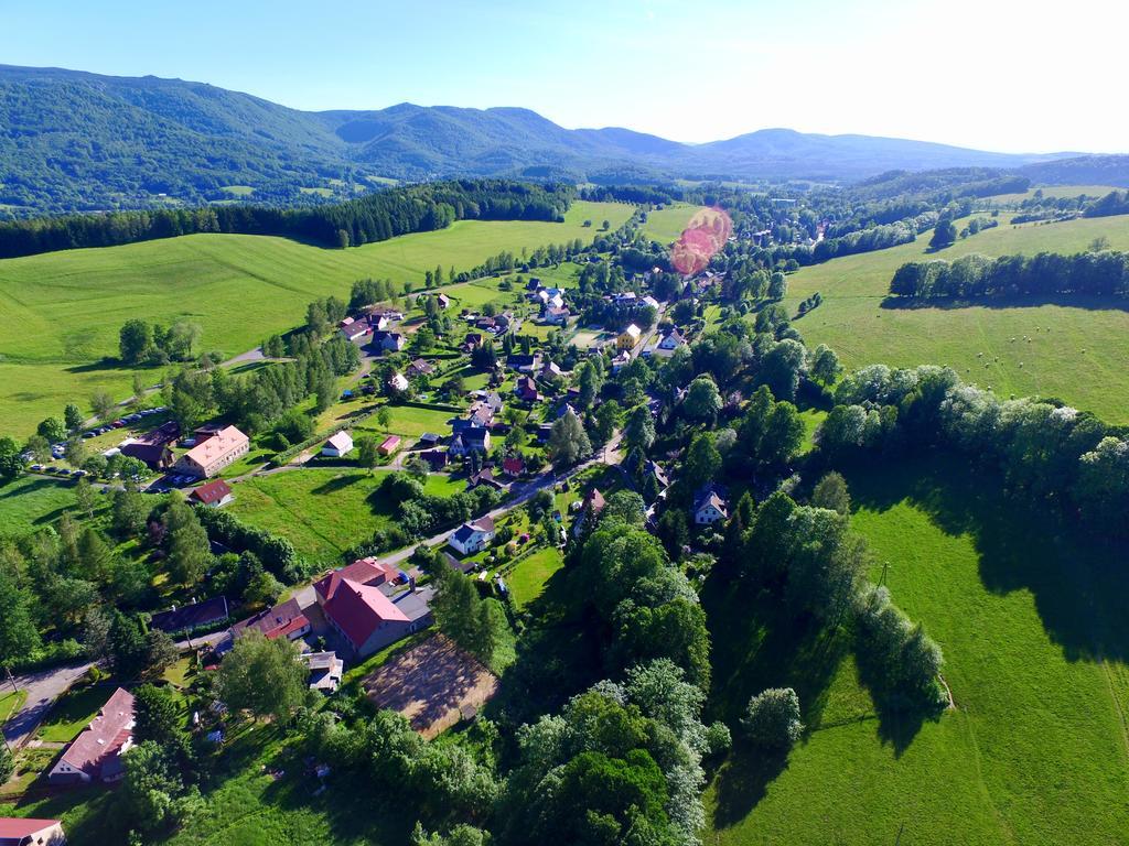 Pension Vzlet S Telocvicnou Lázně Libverda Exterior foto
